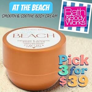 Bath & Body Works At The Beach Smooth & Soothe Body Cream Body Butter